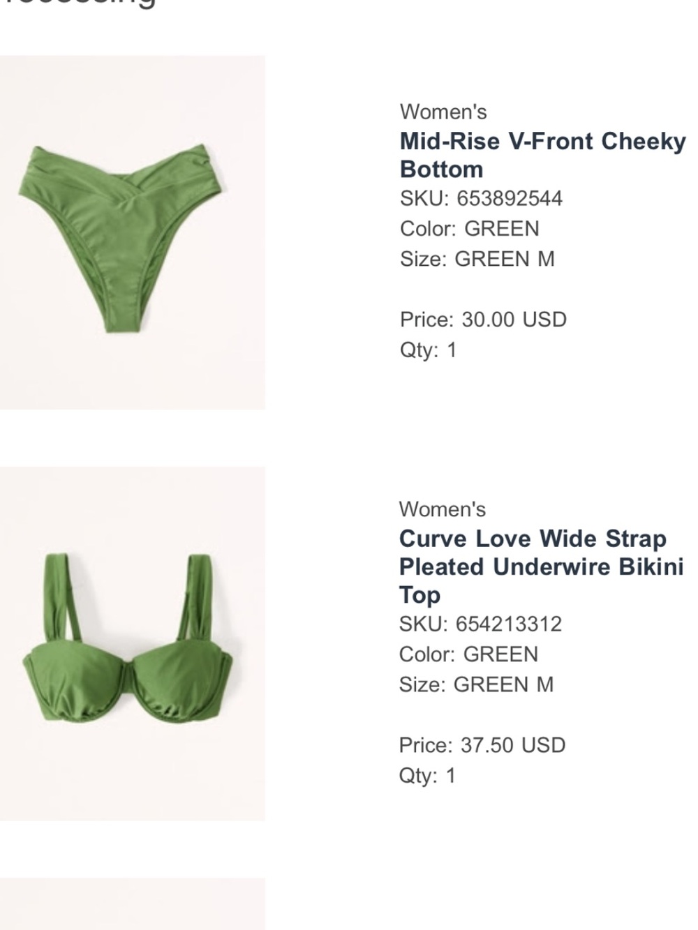 Women’s Curve Love Bikini Set